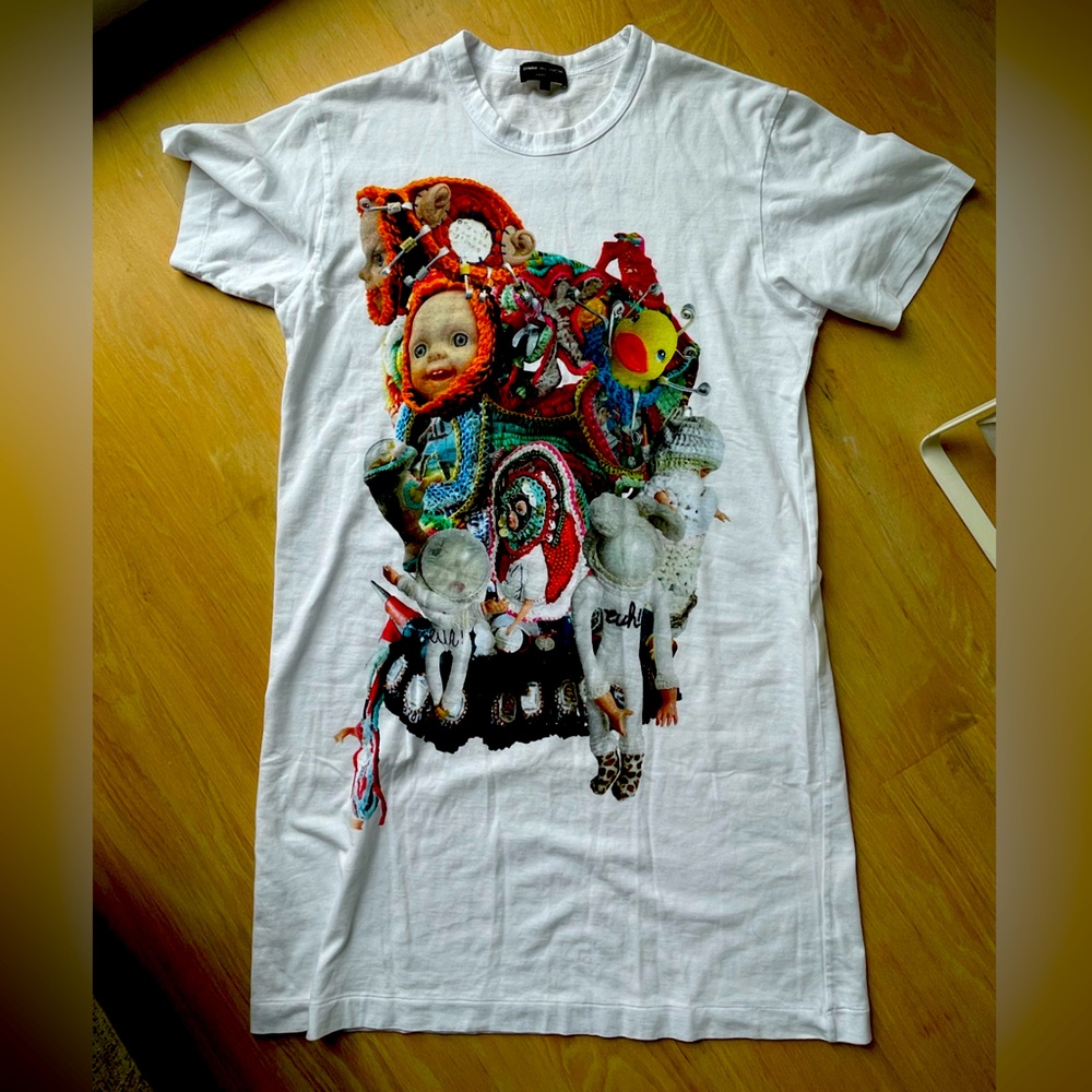 Comme des garçons t-shirt dress